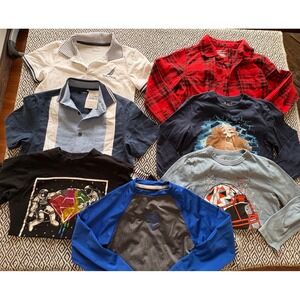 Boys Size Small 7 Piece Clothing Bundle Nautica Under Armour Childrens Place Lot